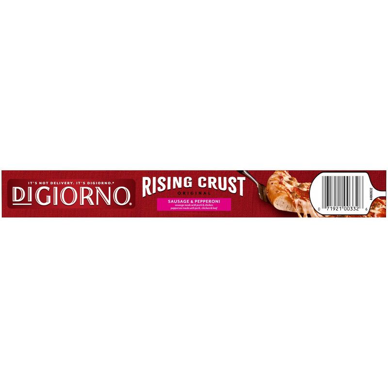 DiGiorno Rising Crust Sausage & Pepperoni Frozen Pizza - 30.3oz