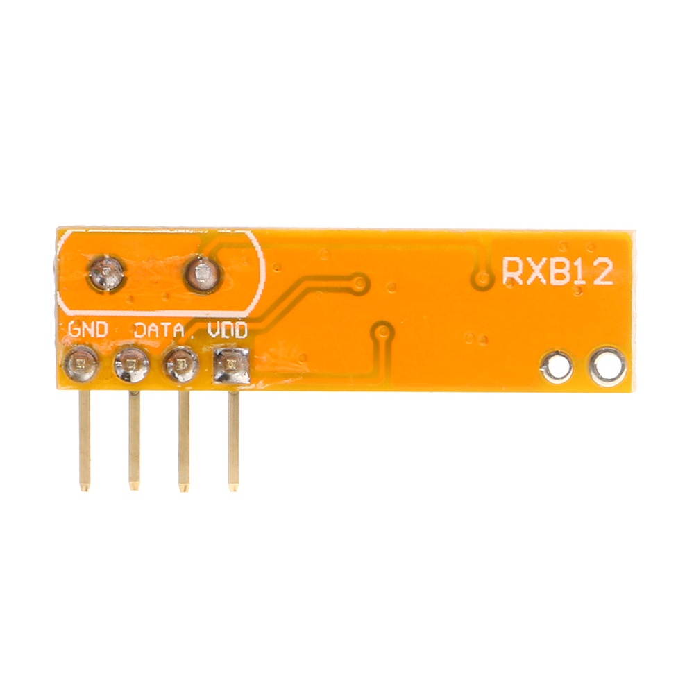 3pcs RXB12 315Mhz/433Mhz Superheterodyne Receiver Board Wireless Receiver Module High Sensitivity