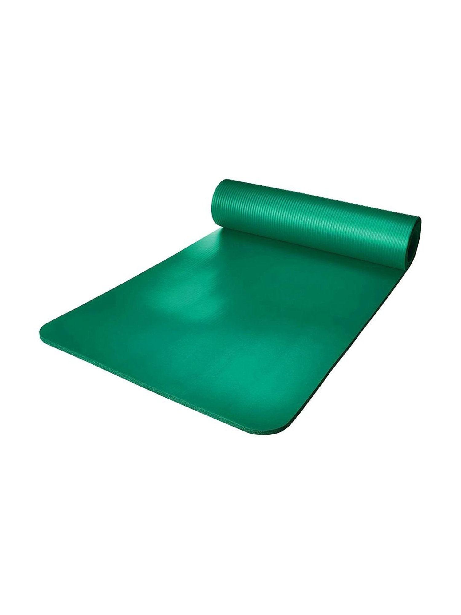 NODENS Green Yoga Mat with Strap (10 mm)