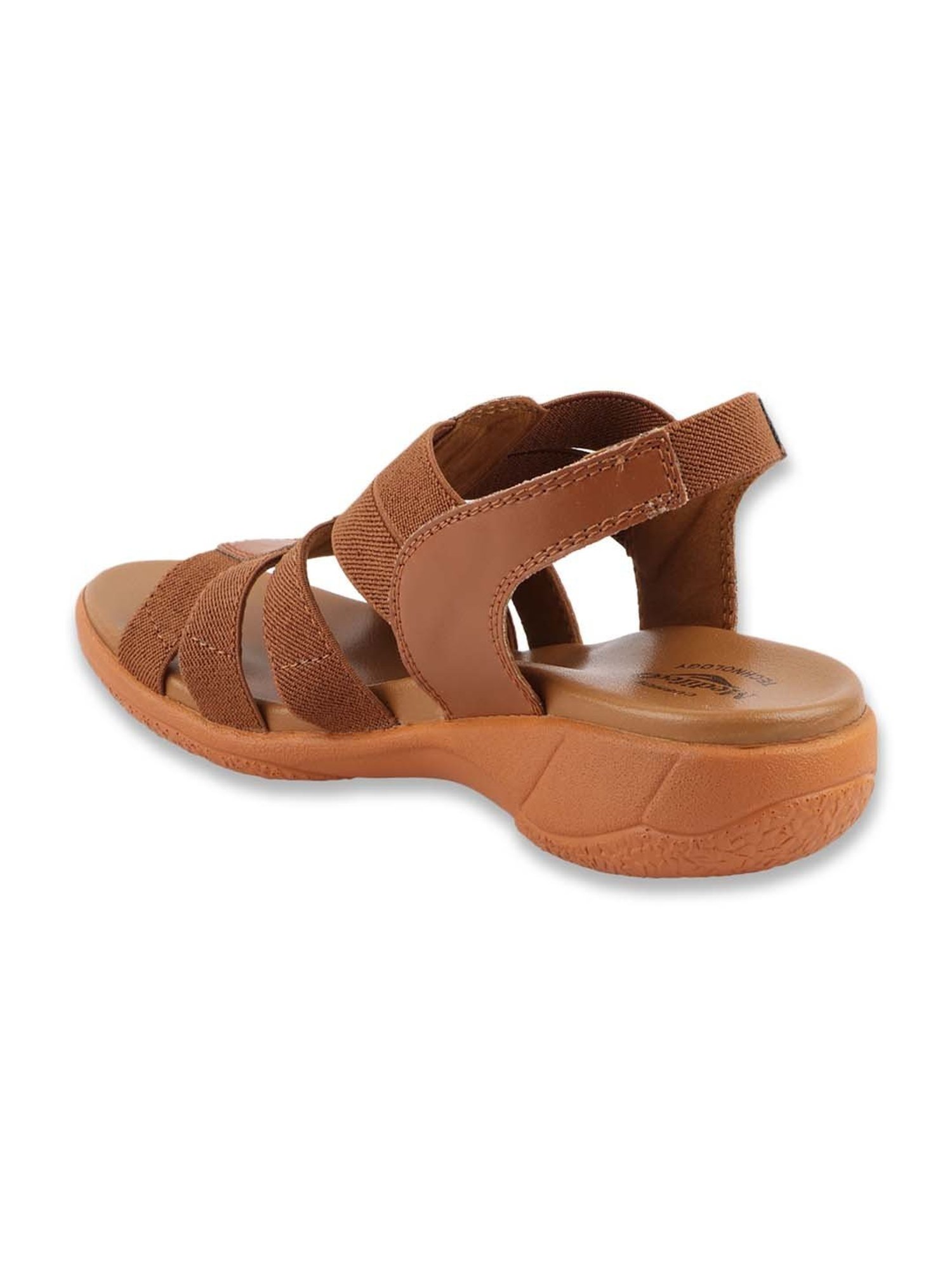 MediFeet Women's Tan Sling Back Sandals