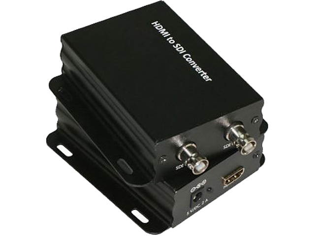 XtremPro 66002 HDMI to SDI Converter Two Outputs Portable Support 720P and 1080p HDMI to SDI