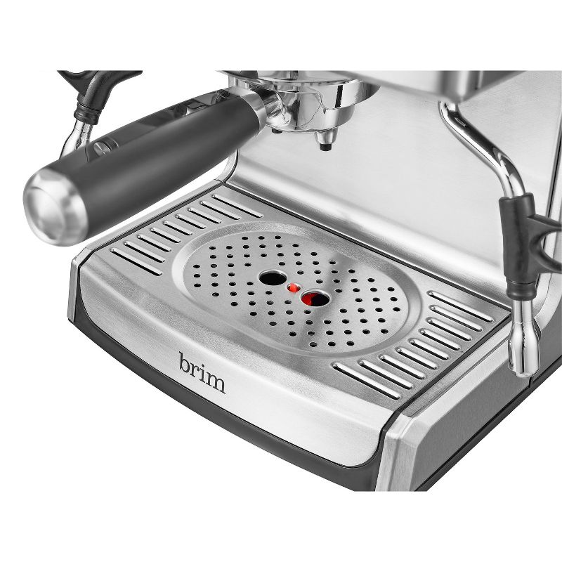 Brim 19-Bar Espresso Maker – Silver