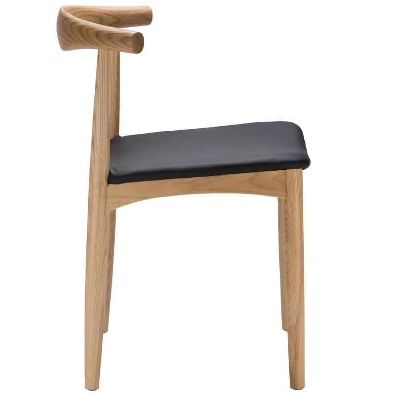 Rena Mid Century Dining Chair Natural - Poly & Bark
