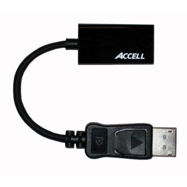 accell displayport 1.1 to hdmi 1.4 passive adapter  4k uhd @30hz, 1920x1440@60hz  retail package