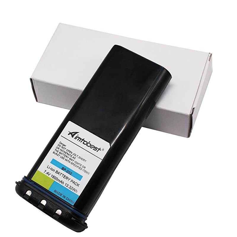 1800mAh Liion Battery Compatible for ICOM ICM34 ICM36 M34 M36 Portable Radios
