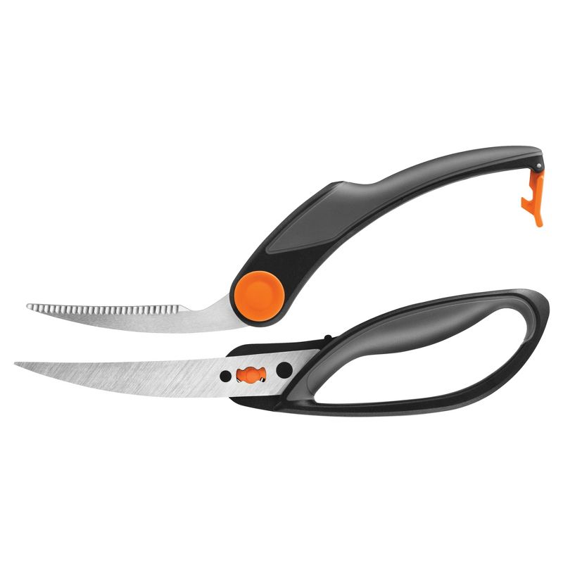 Fiskars 2pc Stainless Steel Kitchen Shears
