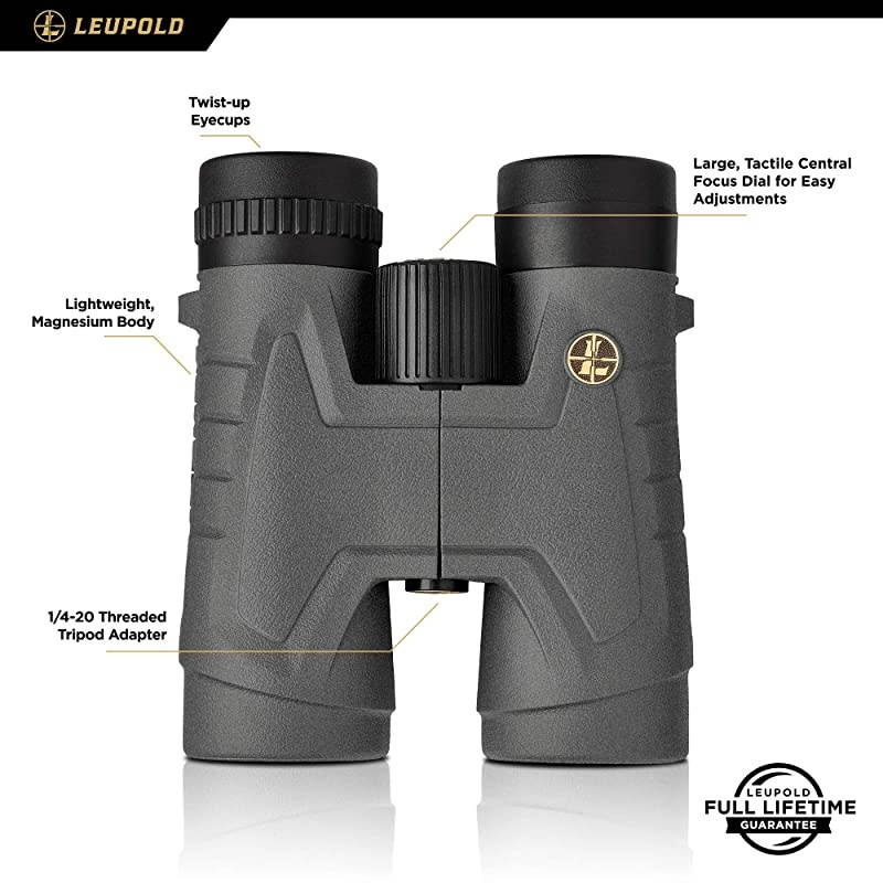 BX-2 Acadia 10x42mm Binocular , Shadow Gray