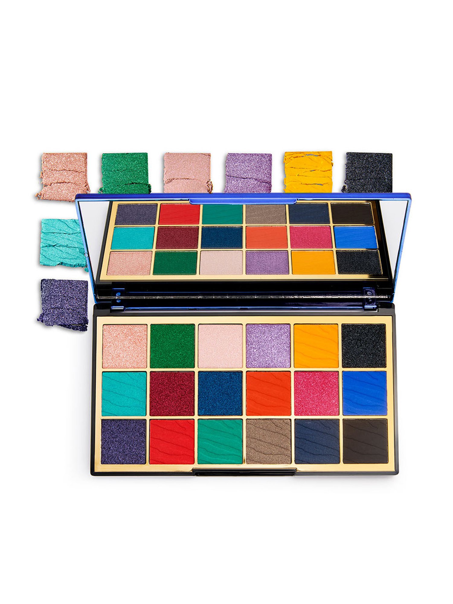 BH Cosmetics 7 Color Shadow Palette Citrine for November - 9 gm