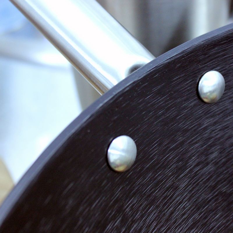 BergHOFF Geminis 18/10 Stainless Steel Wok Non-Stick Spun Cast Iron 13.5"