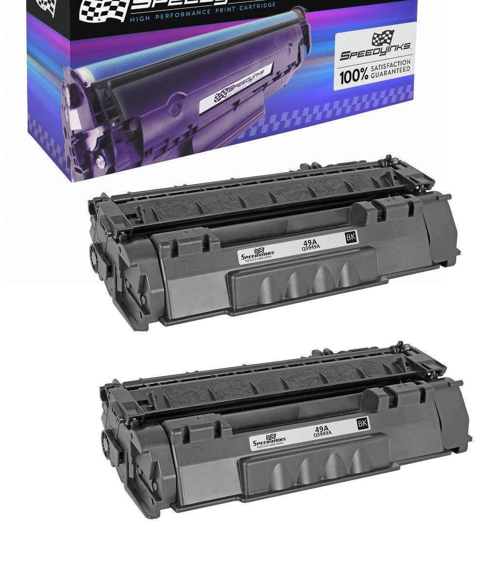 Speedy Inks Compatible Toner Cartridge Replacement for HP 49A Q5949A (Black, 2-Pack)