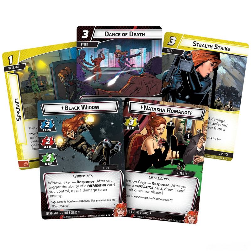 Marvel TCG Game: Black Widow Hero Pack