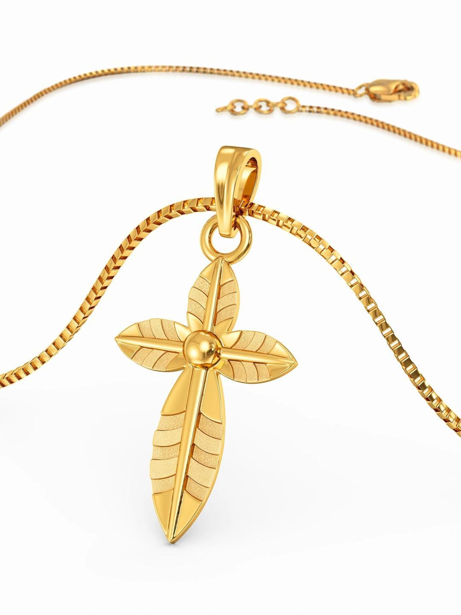 CKC Sacred Rudraksha Gold Pendant: Single Loop Elegance