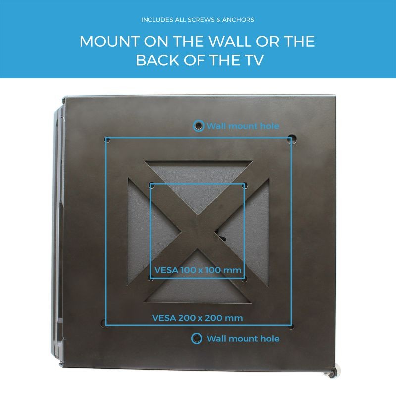 HumanCentric PS4 Pro Mount | Mount on the Wall or on the Back of the TV