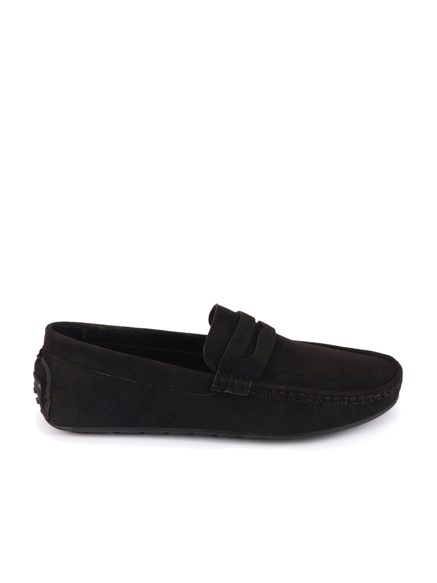Fausto Men's Black Casual Loafers