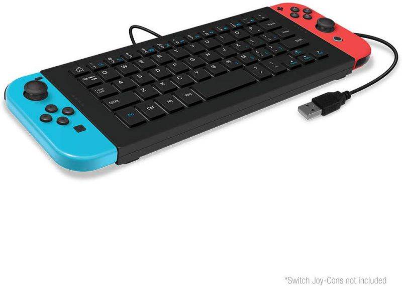 Armor3 &ldquo;NuType&rdquo; Wired Keyboard for Nintendo Switch