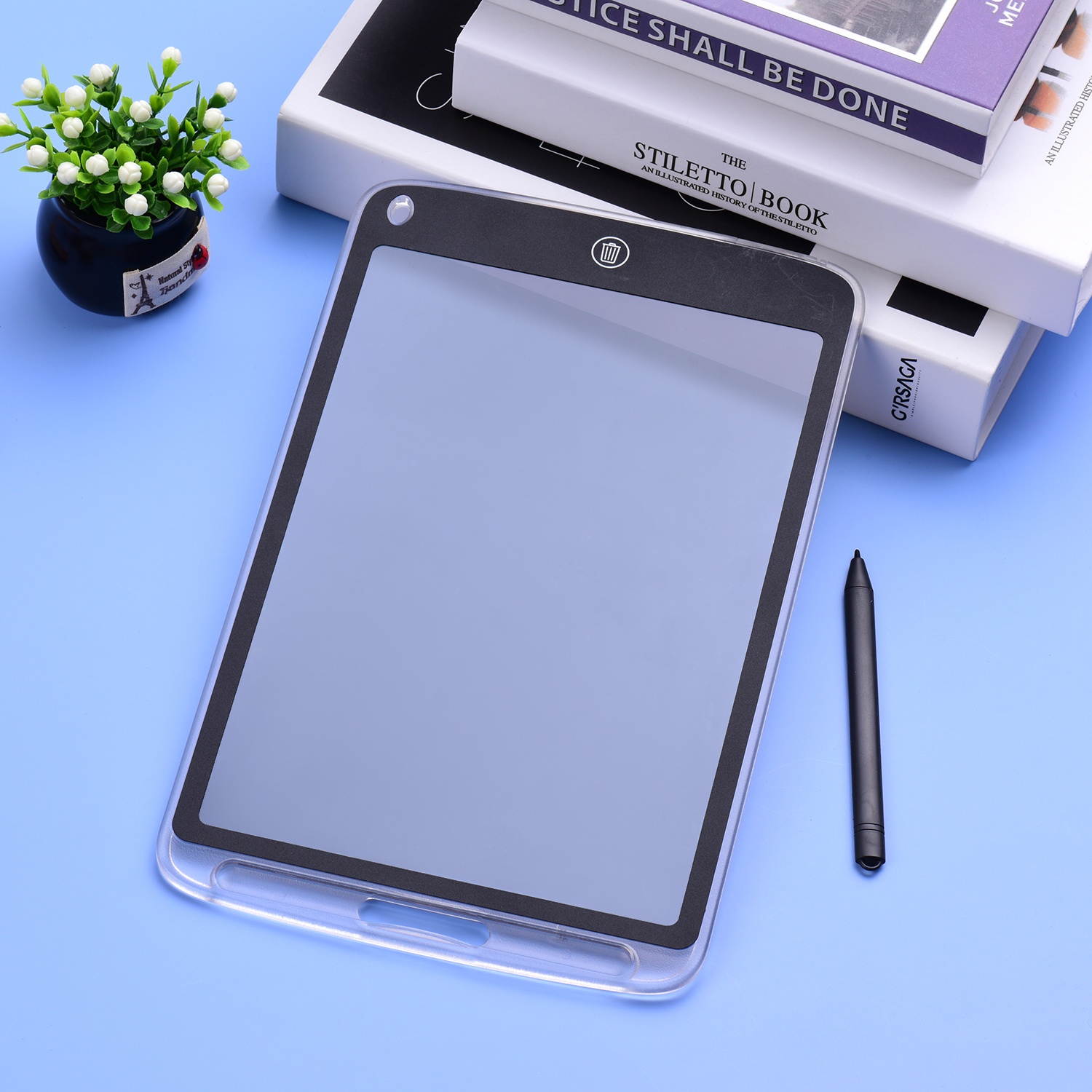 Aibecy 10 Inch LCD Writing Tablet Translucent Copy Drawing Board Digital Handwriting Pad with Stylus Pen Erase Button Lock Function for Children Adults Home Office School