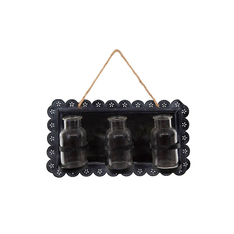 Honey-Can-Do Floating Wall Shelf Natural