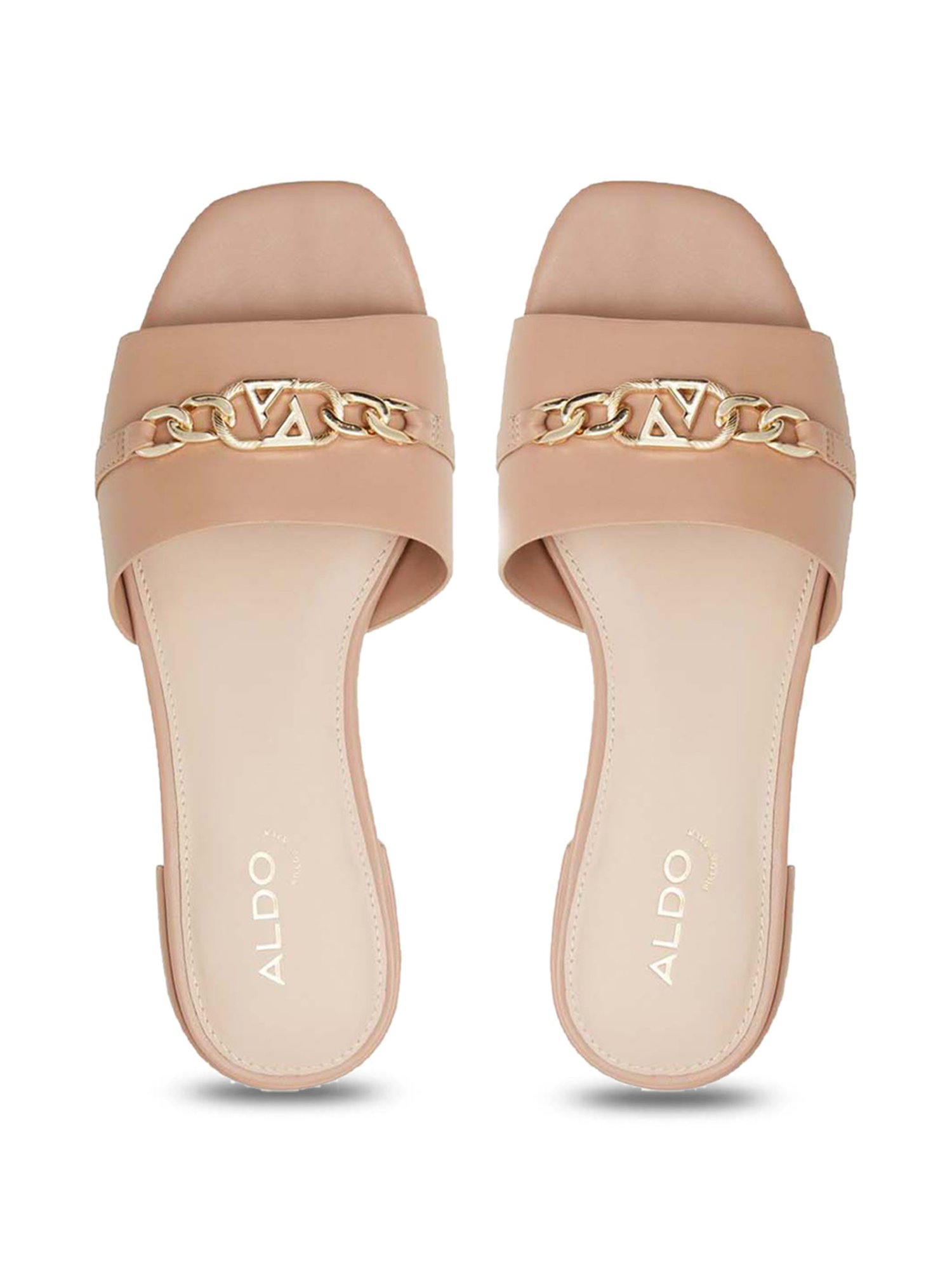 Aldo Women's Beige Casual Sandals