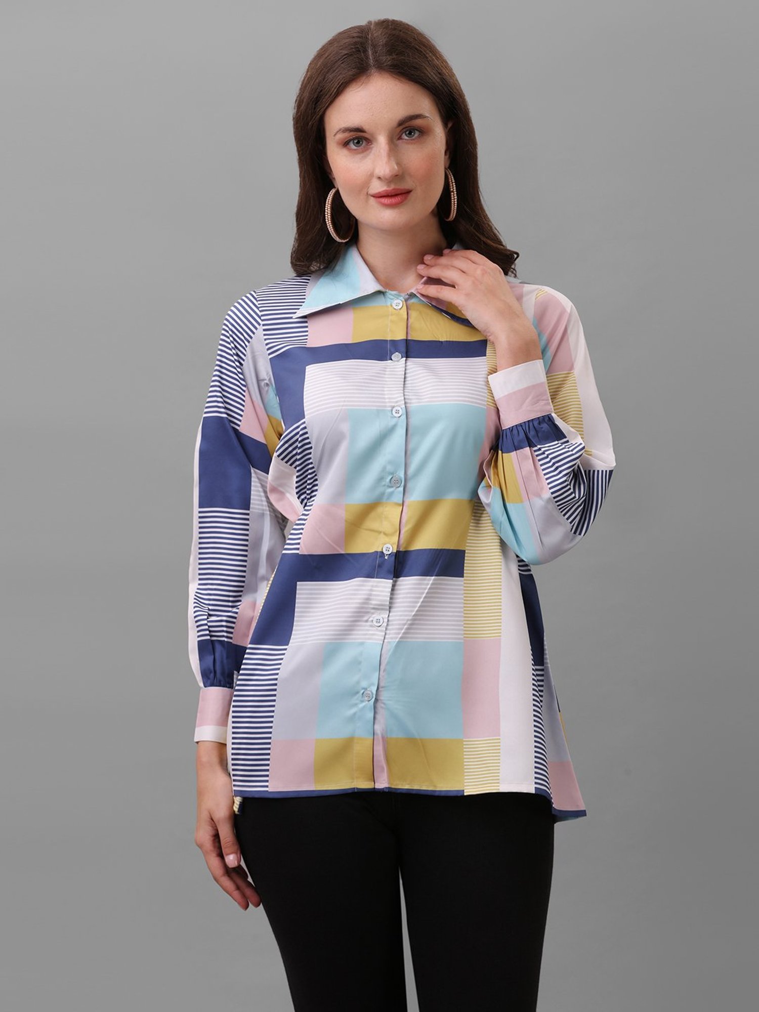 MASAKALI.CO Multicolor Printed Shirt