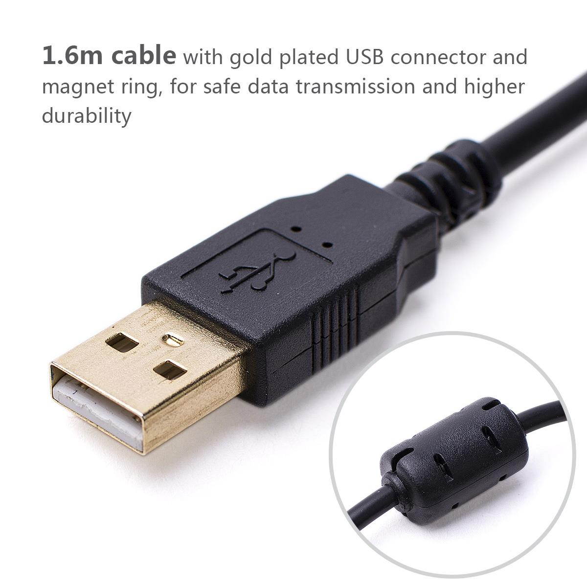 Velocifire VM01 Mechanical Keyboard for PC Game with Brown Switches Gaming Keyboard  Black Ship from US