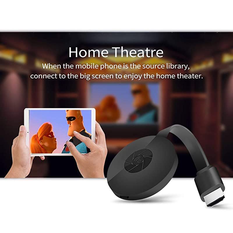 G2 2.4G Wireless WiFi Display Dongle, 1080 Wireless HDMI Display Receiver DLNA Airplay Miracast iOS Android Windows to TV Projector Monitor