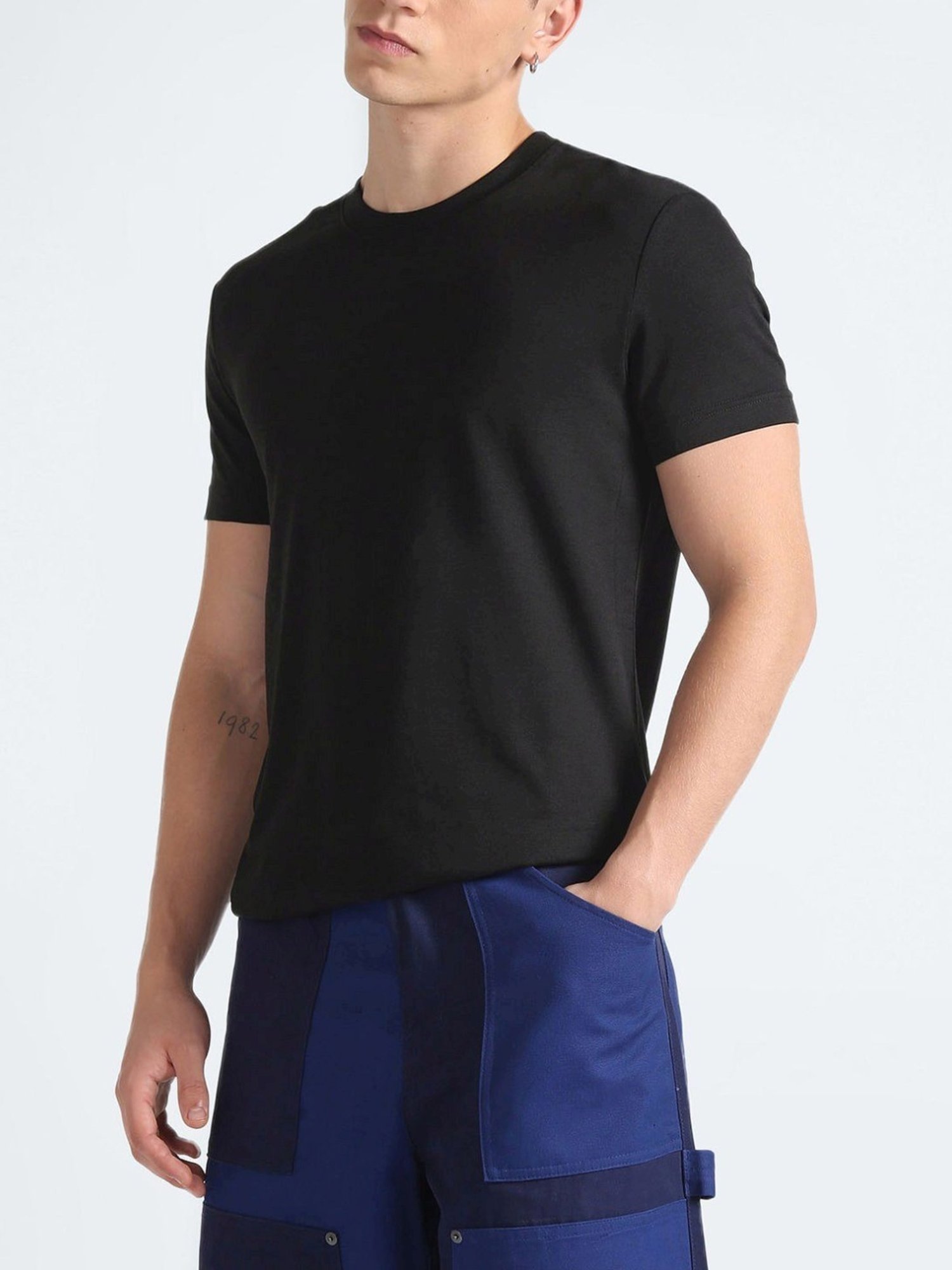 Calvin Klein Black Slim Fit T-Shirt