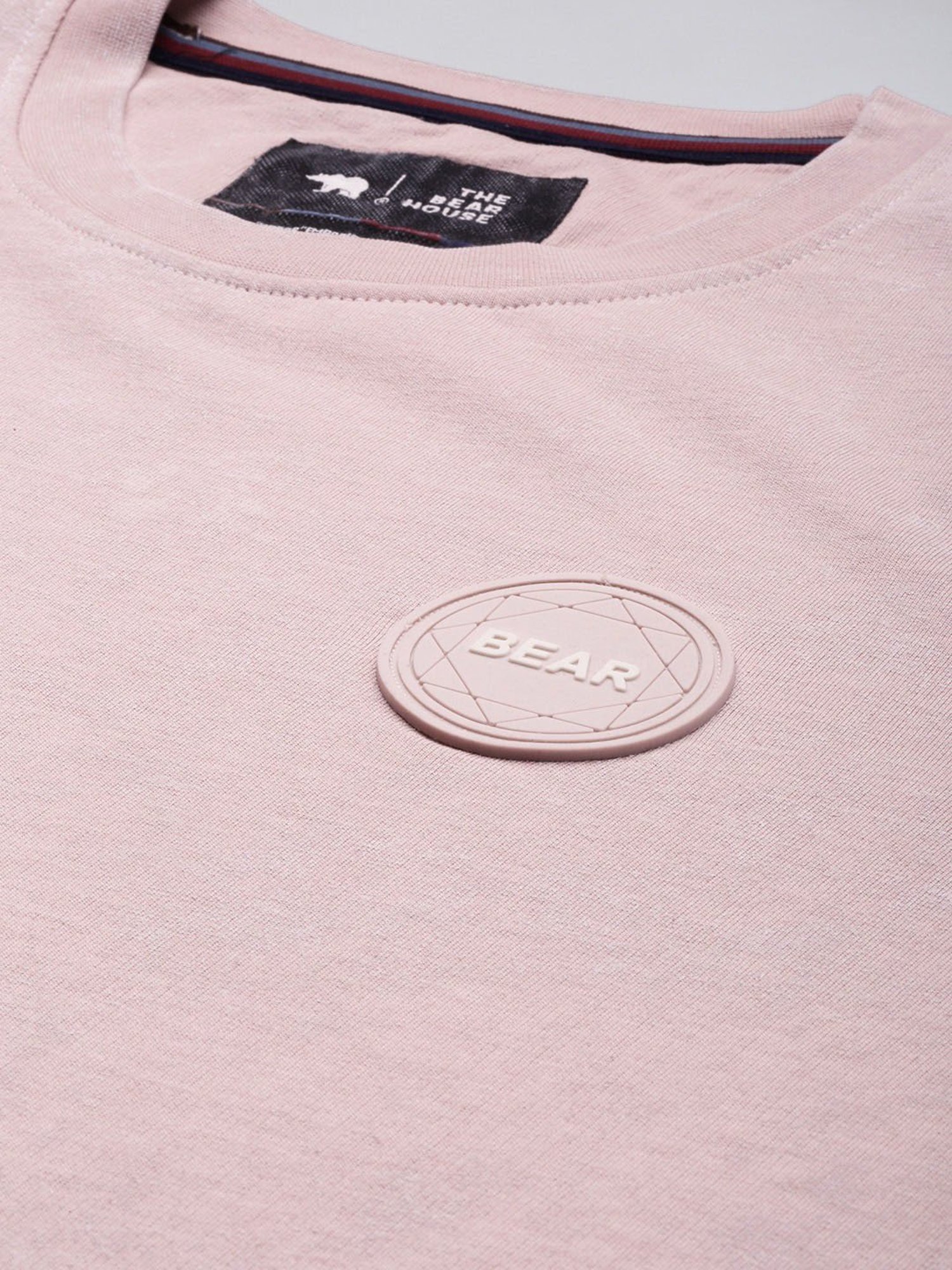 The Bear House Pink Cotton Slim Fit Tracksuit
