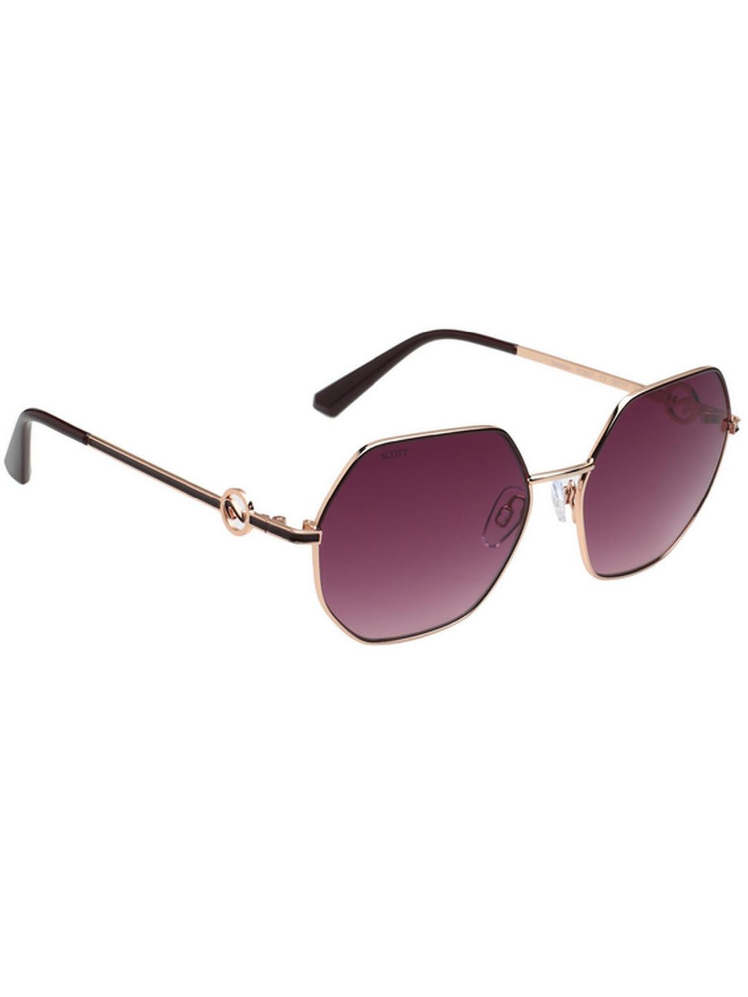 SCOTT Pink Geometric UV Protection Sunglasses for Women