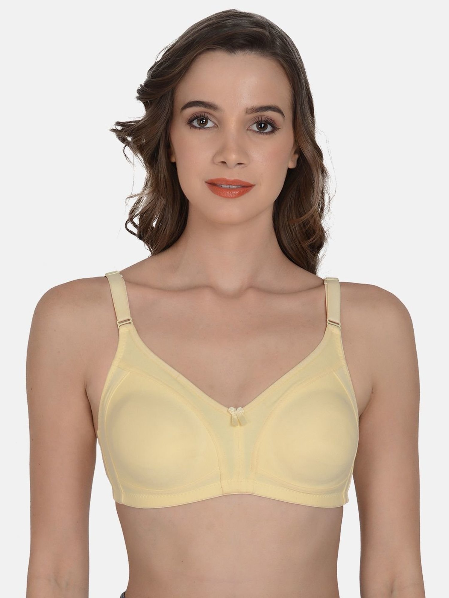 mod & shy Beige & White Bra - Pack Of 3