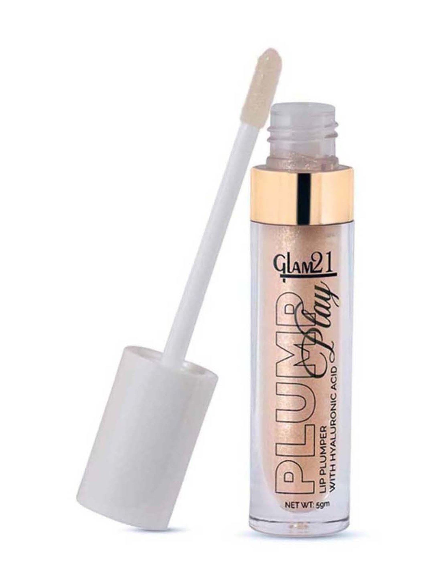 Glam21 Plump Play Lip Plumper 04 Nude Shimmer - 5 gm