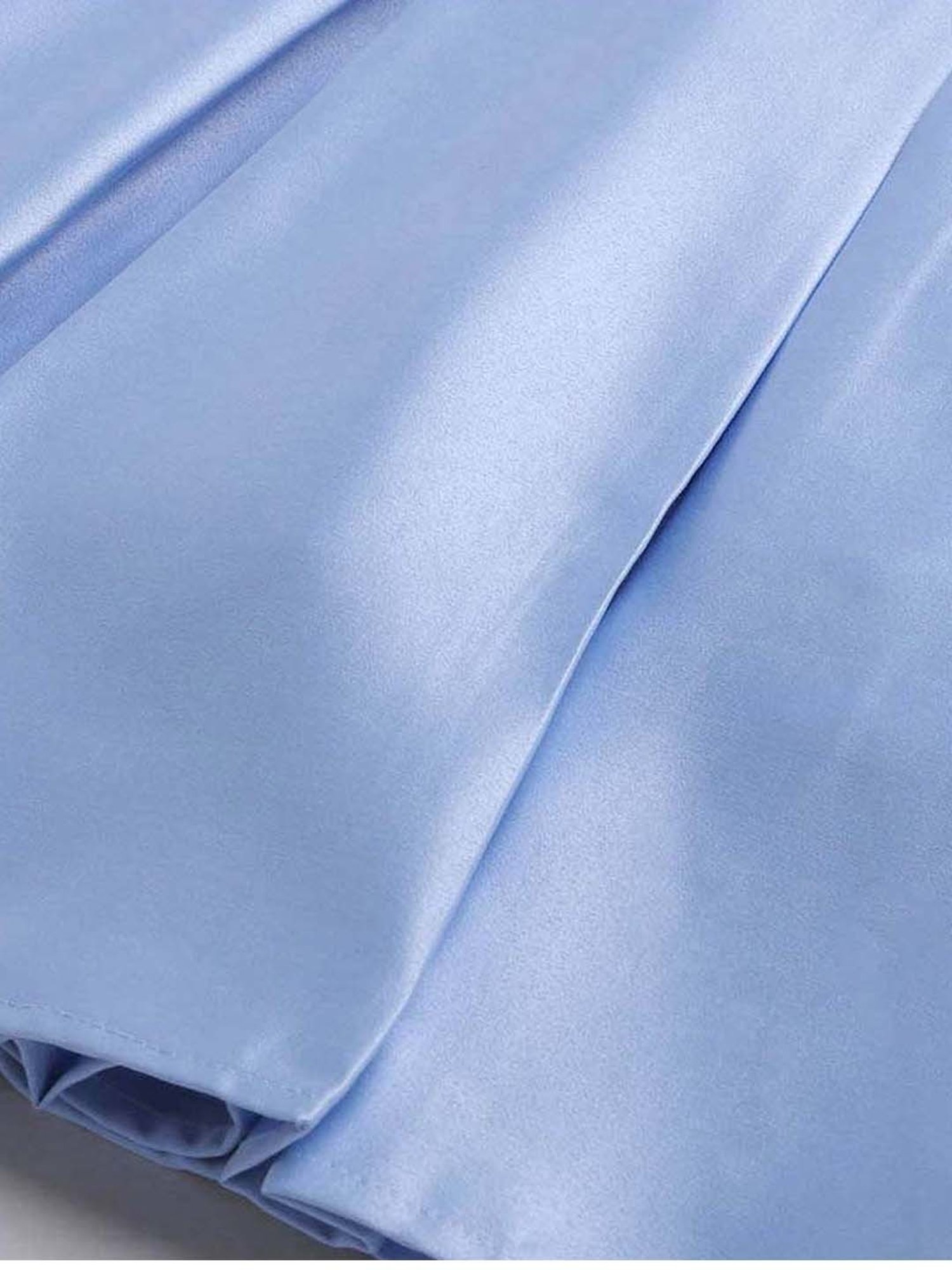 The Magic Wand Kids Blue Applique Gown