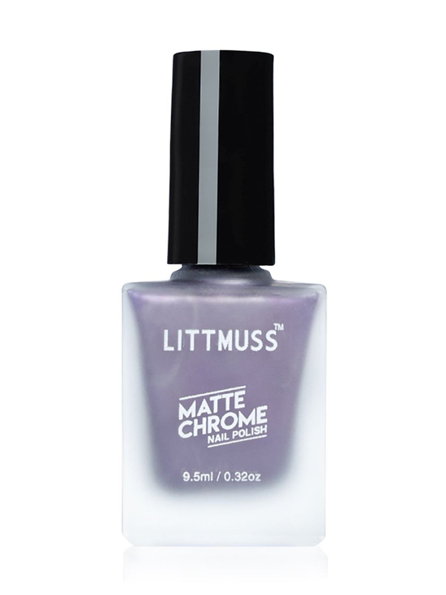 Littmuss Matte Chrome Nail Polish Frozen Blueberry 010 - 9.5 ml