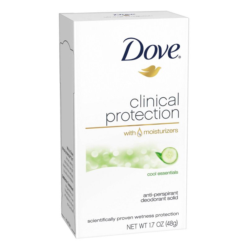 Dove Clinical Protection Cool Essentials Antiperspirant & Deodorant Stick - 1.7oz