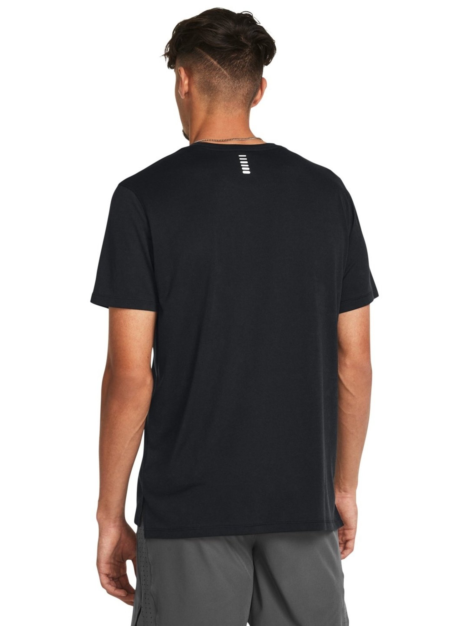 Under Armour Black Slim Fit Printed T-Shirt