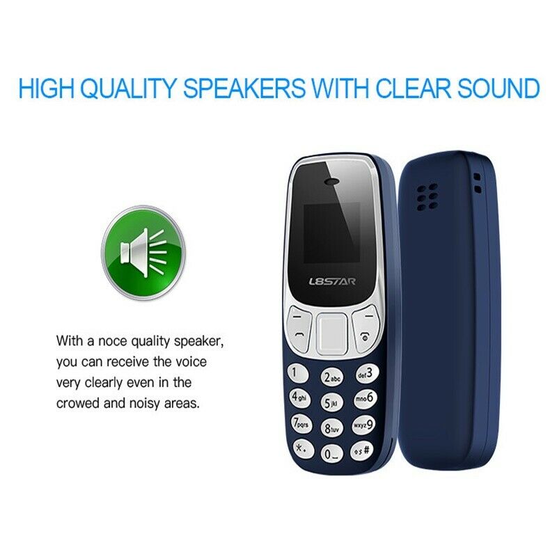 Pocket Mobile Phone High Quality L8STAR BM10 Tiny Mini Mobile Cell Phone Keypad GSM Dual SIM Bluetooth