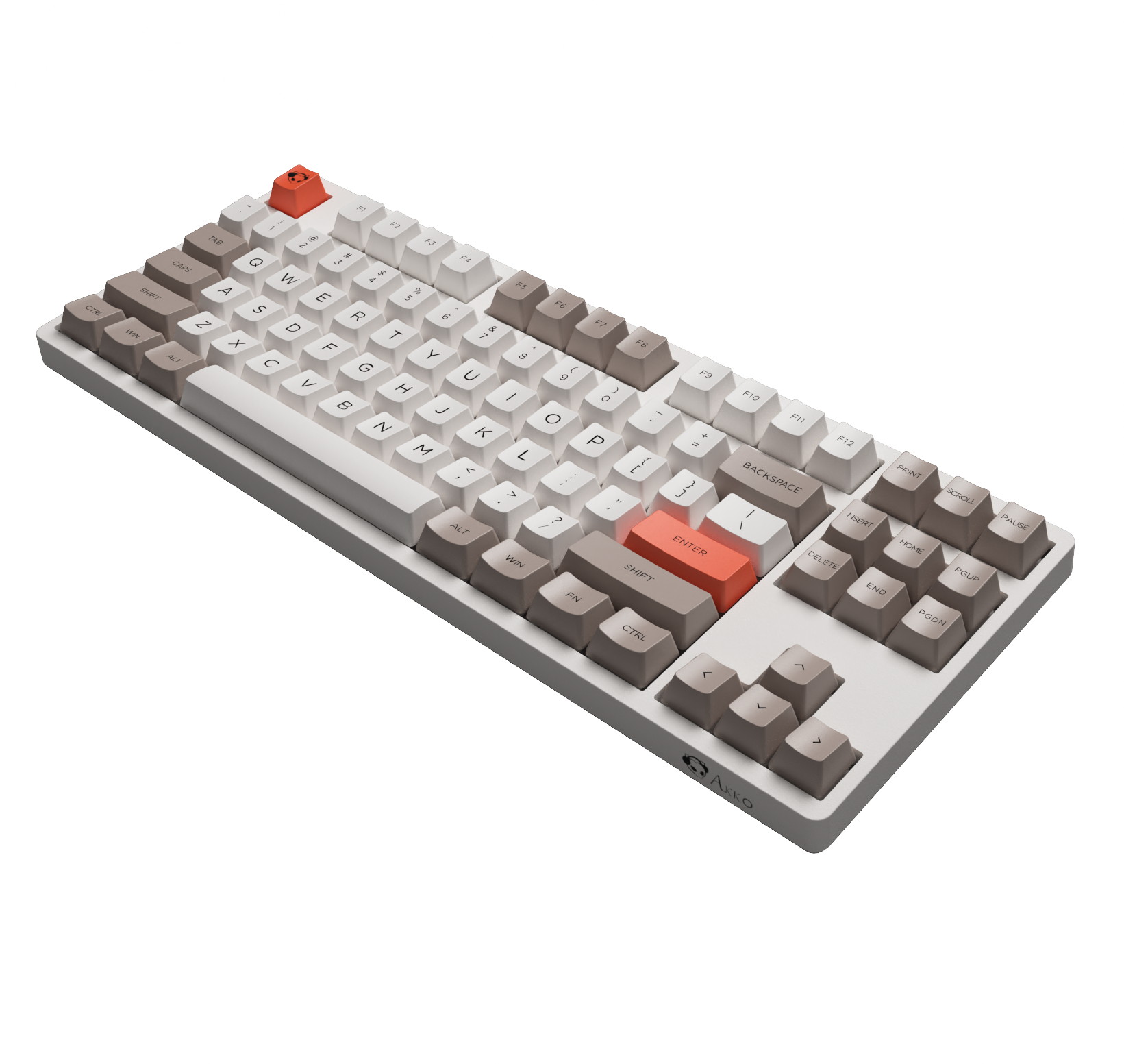 Akko 3108V2 Sailor Moon Gaming Mechanical Keyboard Pink Switch Double Shot Dye Sub PBT Keycaps NKRO Detachable USB Type-C Pink Cat Paw