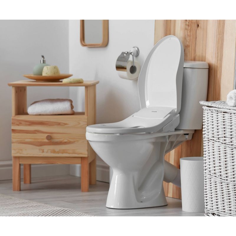 HLB-3000ER Electric Bidet Seat for Elongated Toilets White - Hulife