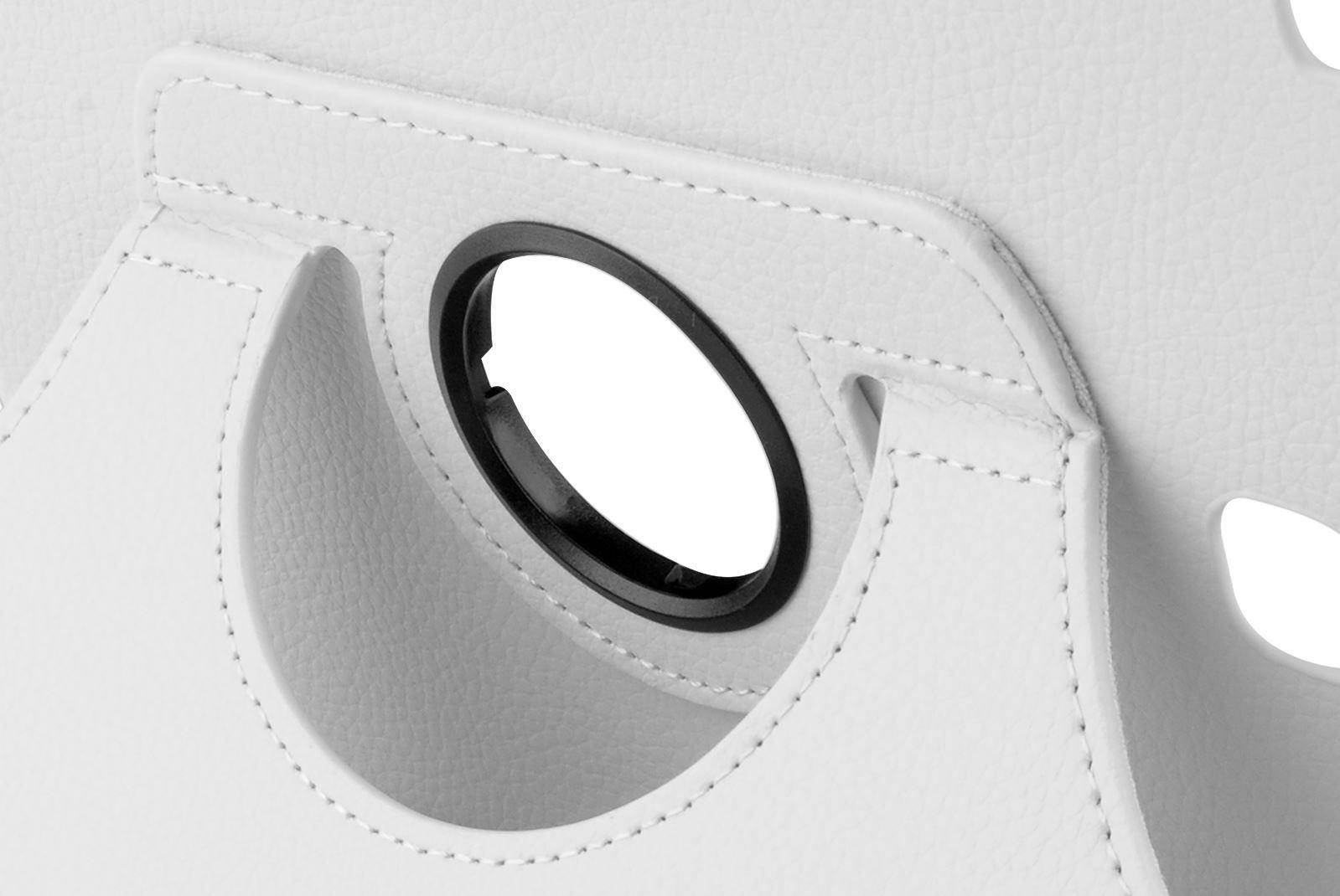 Hellfire Trading PU Leather Case 360 Rotating for Samsung Galaxy Tab A 8 T350 8" - Purple