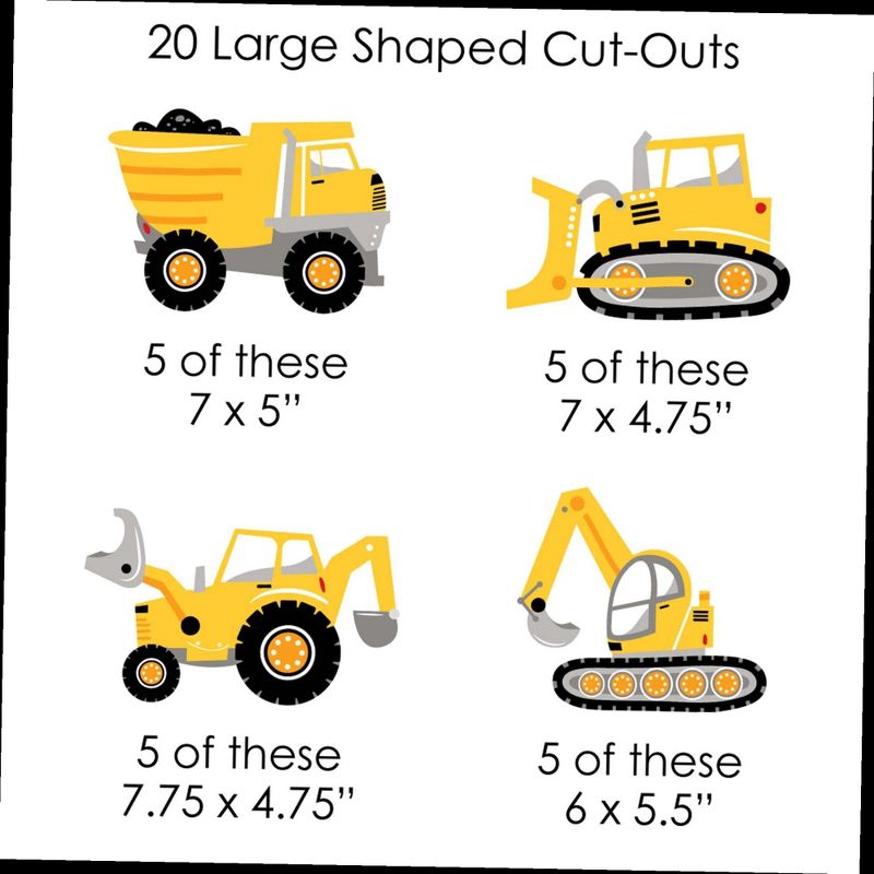 Big Dot of Happiness Blue Elephant - Boy Happy Birthday Decorations Party Banner