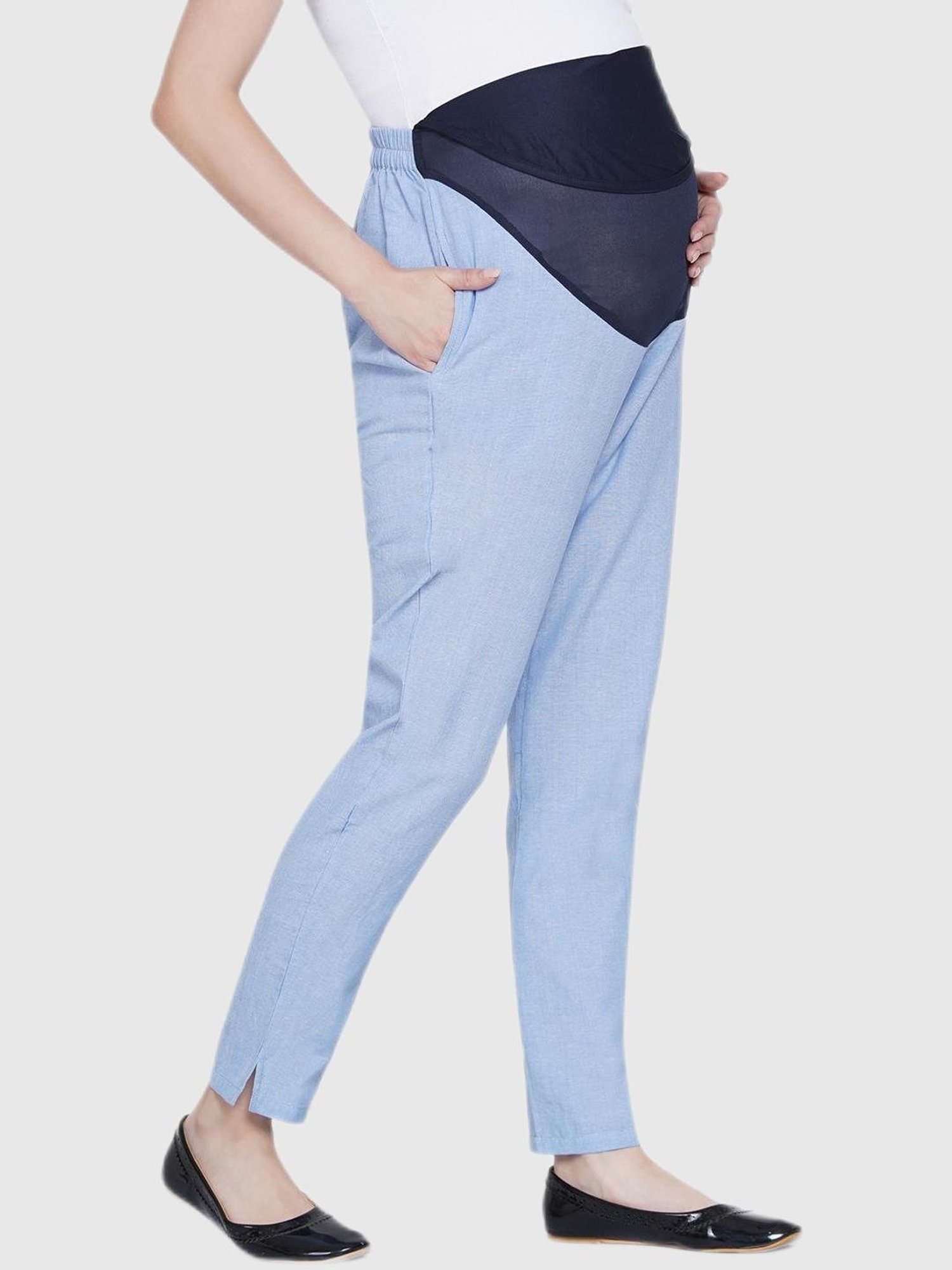 Mine4nine Blue Maternity Dress