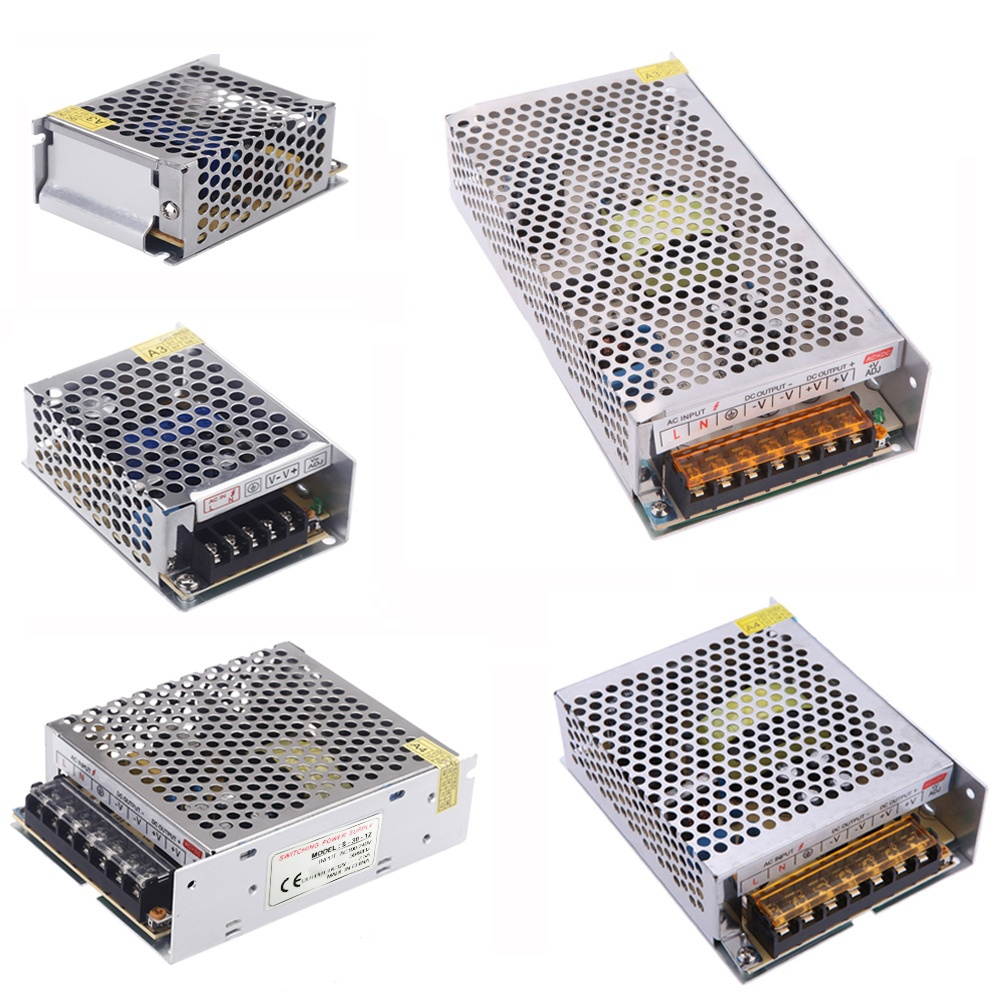 AC 110V/220V to DC 12V 2.5A 30W Voltage Transformer Switch Power for Led Strip