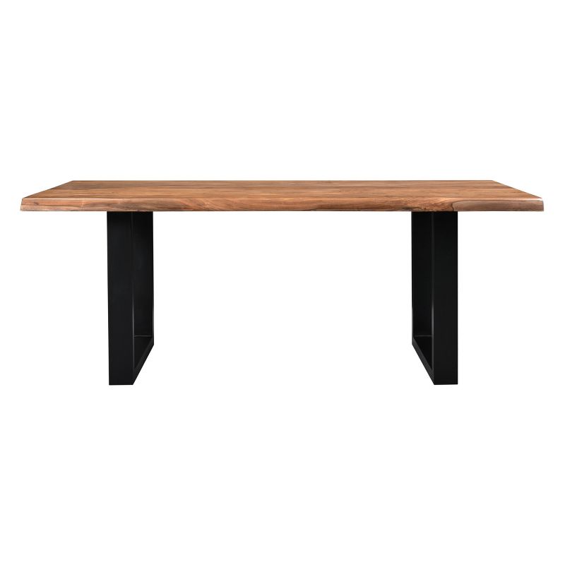 Brownstone11 Natural Edge Dining Table Brown - Treasure Trove Accents