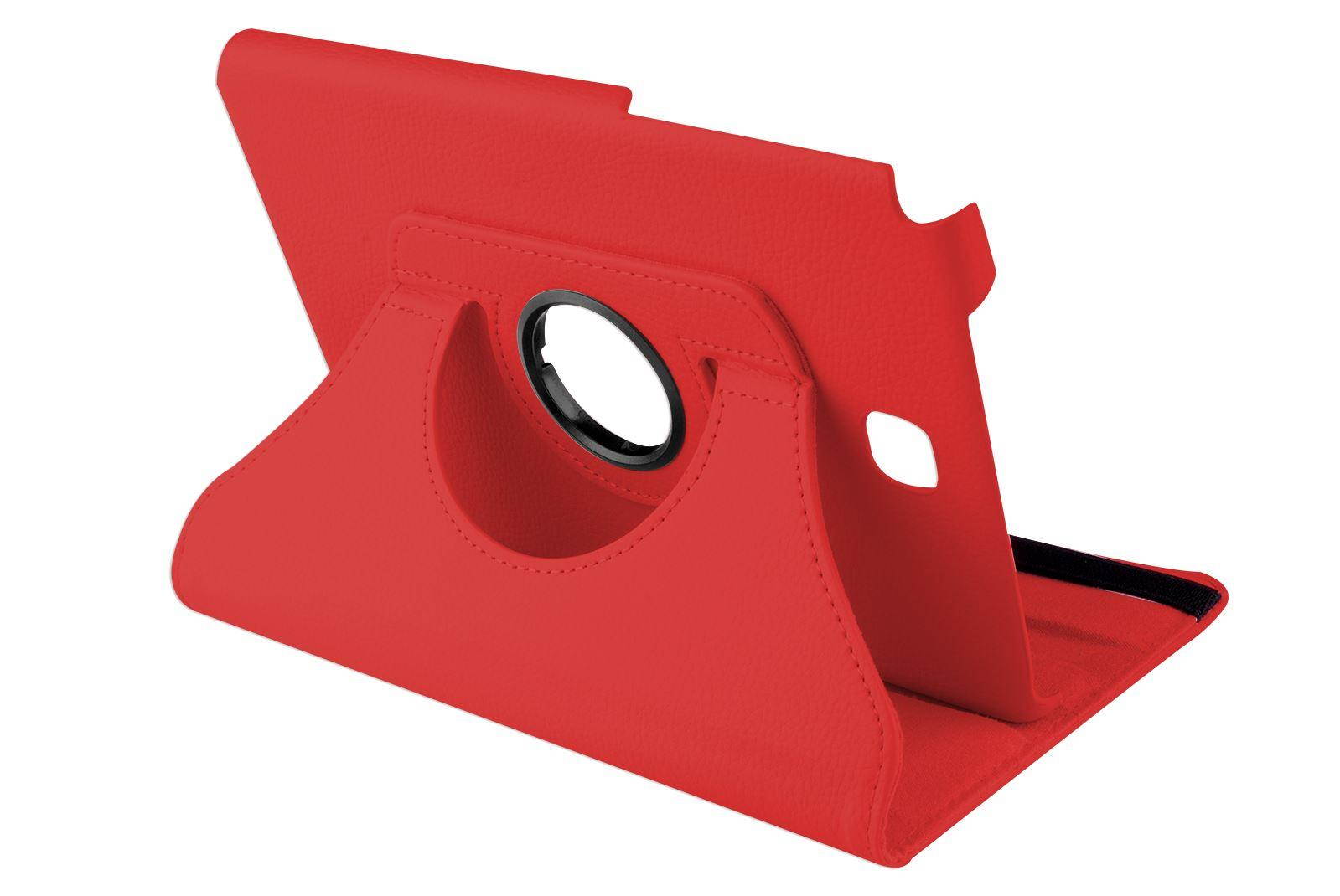 Hellfire Trading PU Leather Case 360 Rotating for Samsung Galaxy Tab A 8 T350 8" - Purple