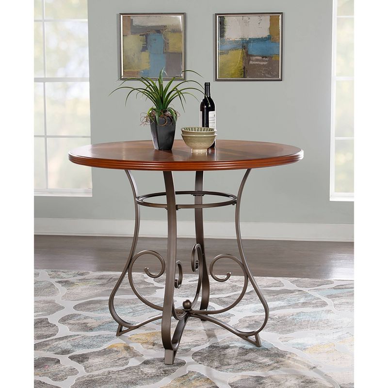 5pc Carter Gathering Dining Sets Cherry Red - Powell Company