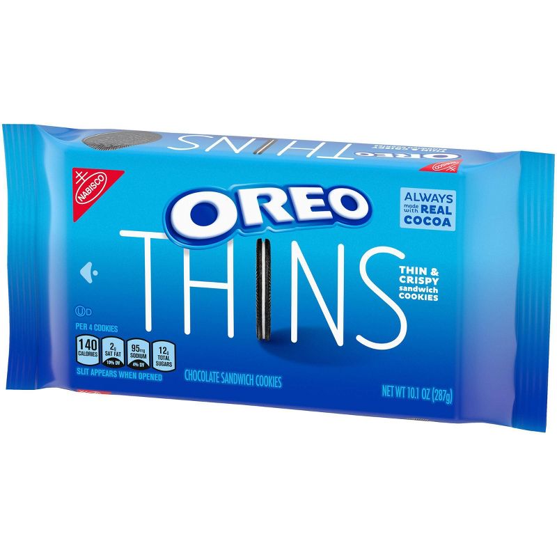 Oreo Thins Original Chocolate Sandwich Cookies - 10.1oz