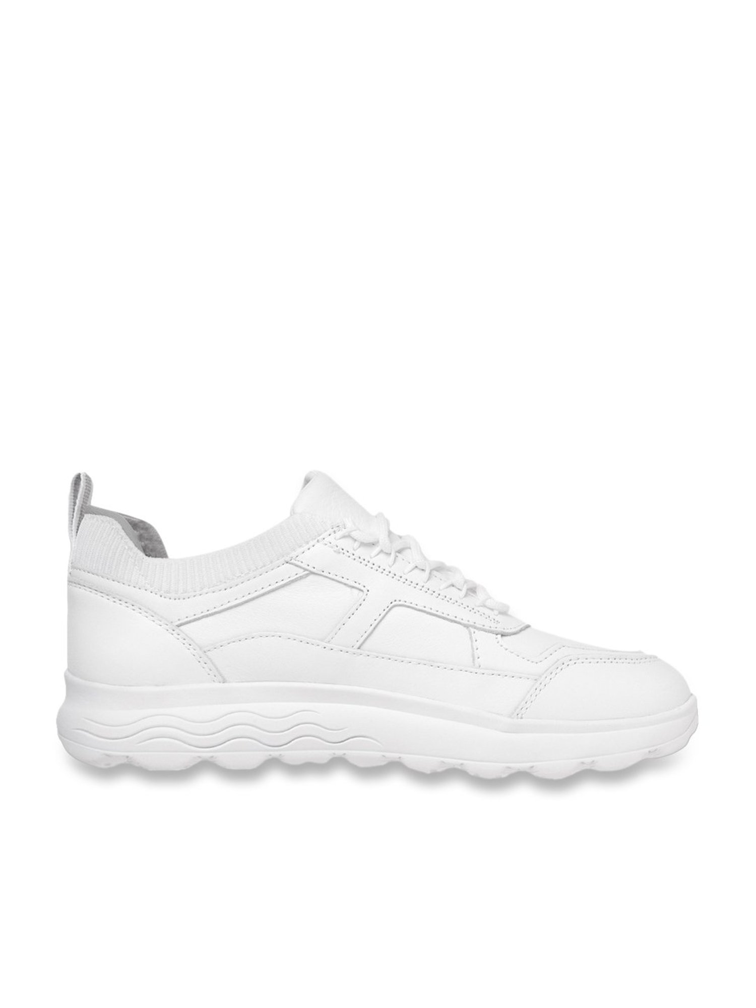 Geox Men's U Spherica White Casual Sneakers