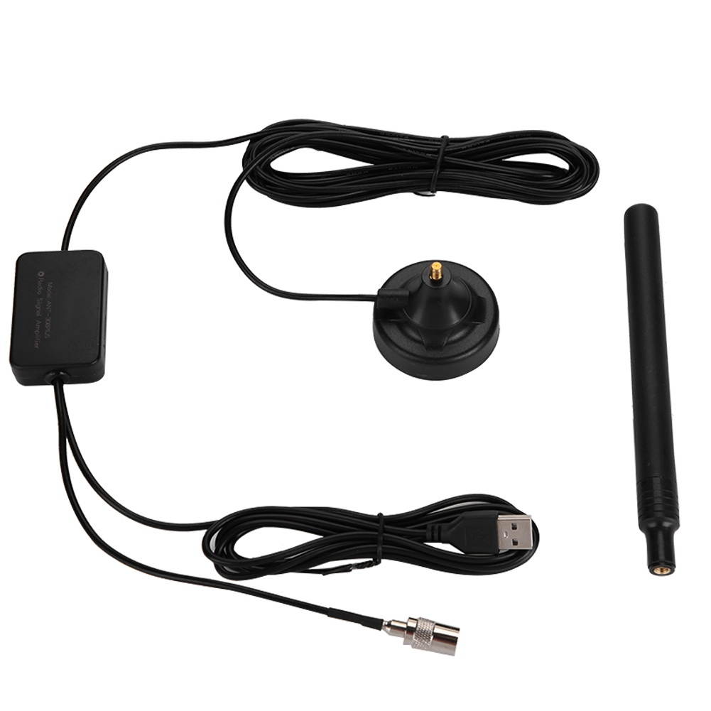 FM Radio Signal Antenna Aerial Signal Amp Amplifier for Low Floor USB 85-112Mhz