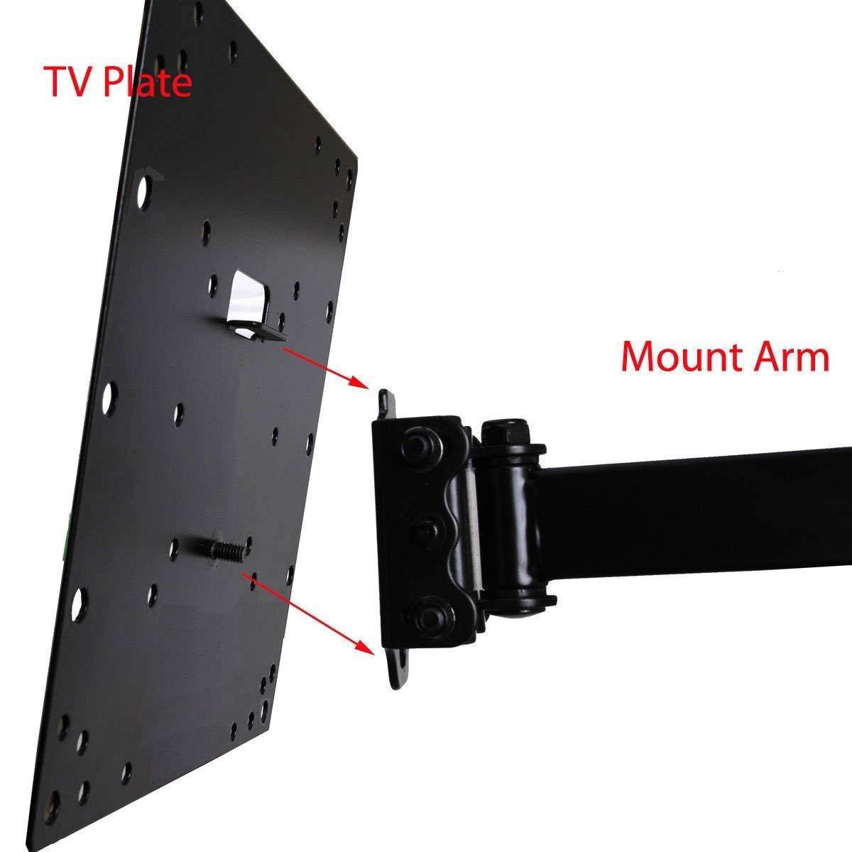 VideoSecu Articulating Tilt Swivel LCD TV Wall Mount for HANNSpree ST42DMSB LCD HDTV - 66lbs Loading Capacity CK9