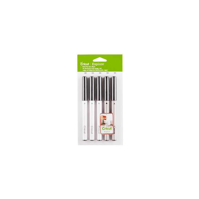 Cricut 5pc Black Calligraphy Variety Pen Set