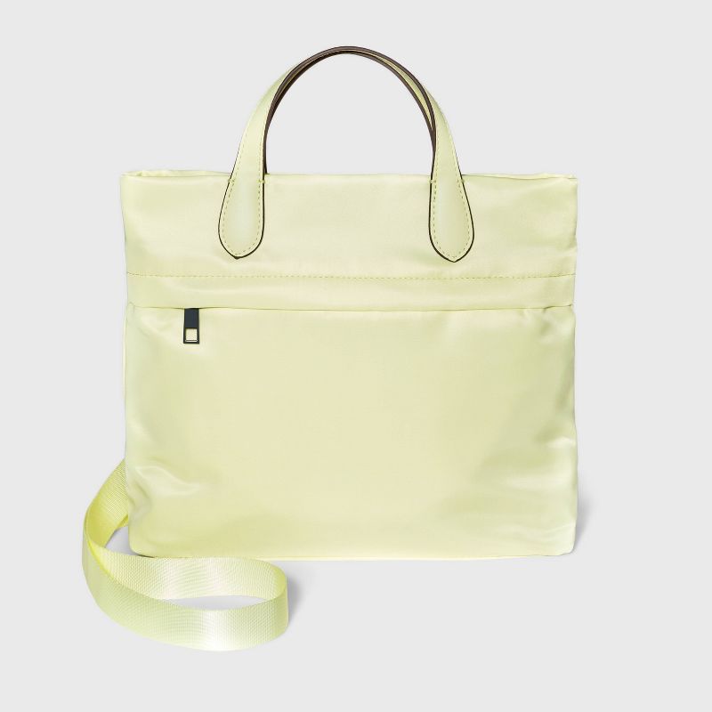 Mini Zip Closure Convertible Backpack - A New Day™ Lime